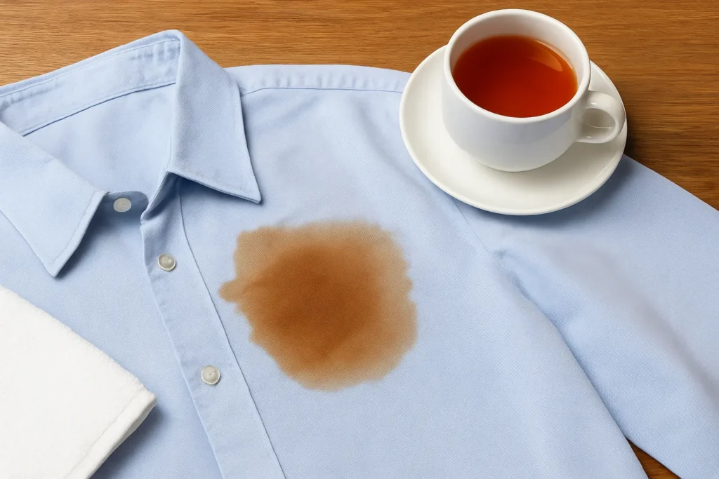 How to Remove Tea Stains from Clothes