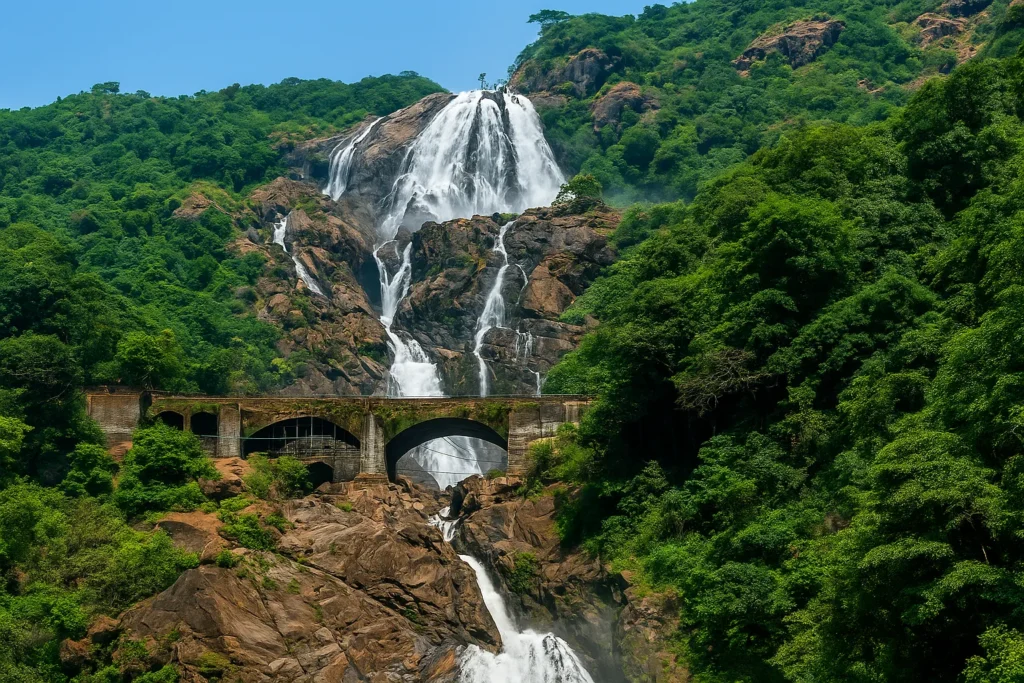 How to Visit Dudhsagar Waterfall