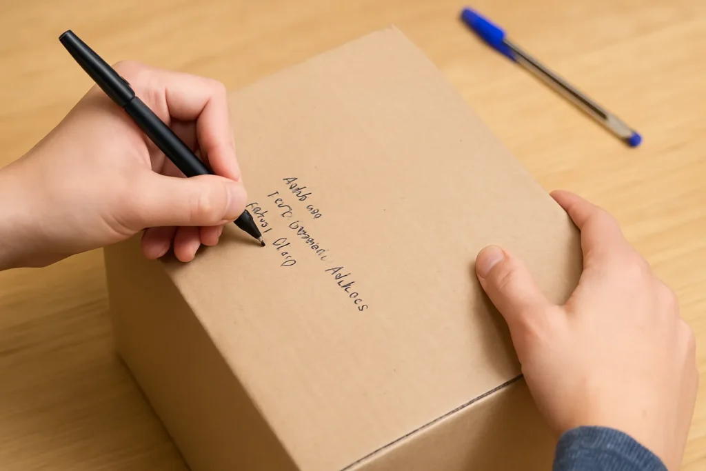 How to Write Address on Courier