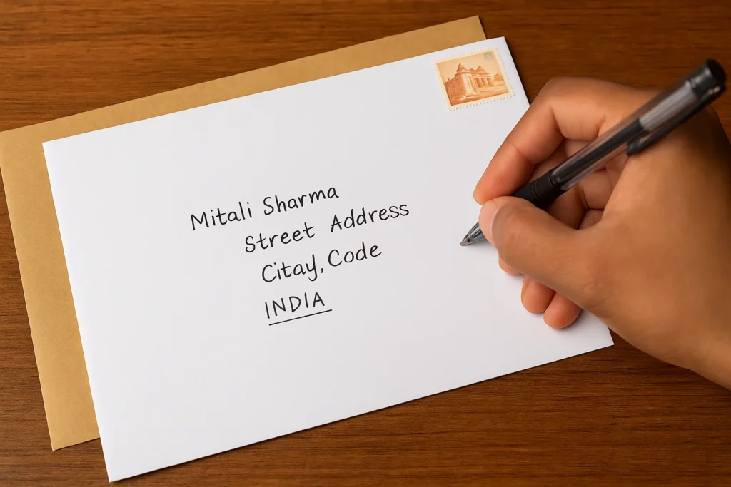 How to Write Address on Envelope for Courier