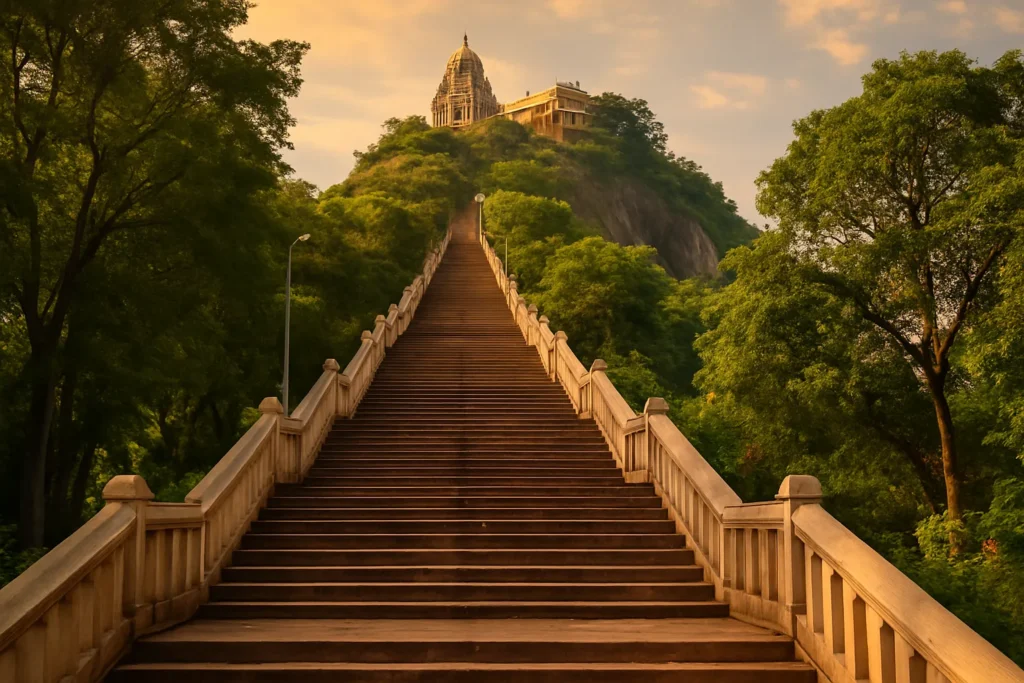 Palani Murugan Temple Steps