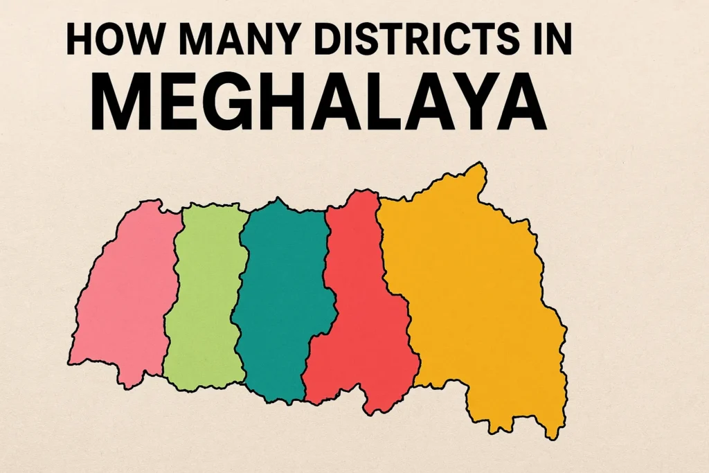 How Many District in Meghalaya