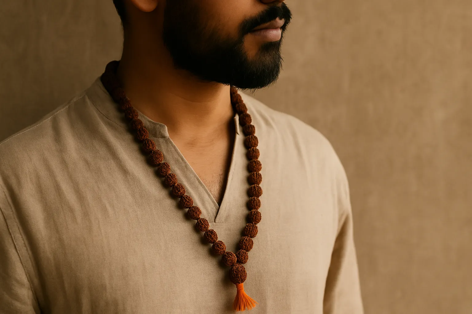 How to Wear Rudraksha