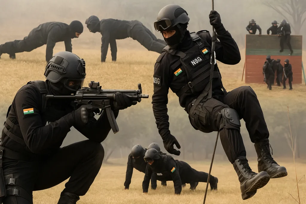 NSG Commando Training