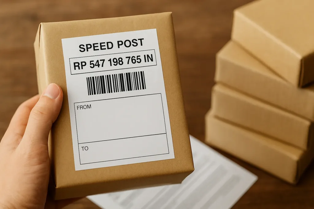 What is Consignment Number in Speed Post