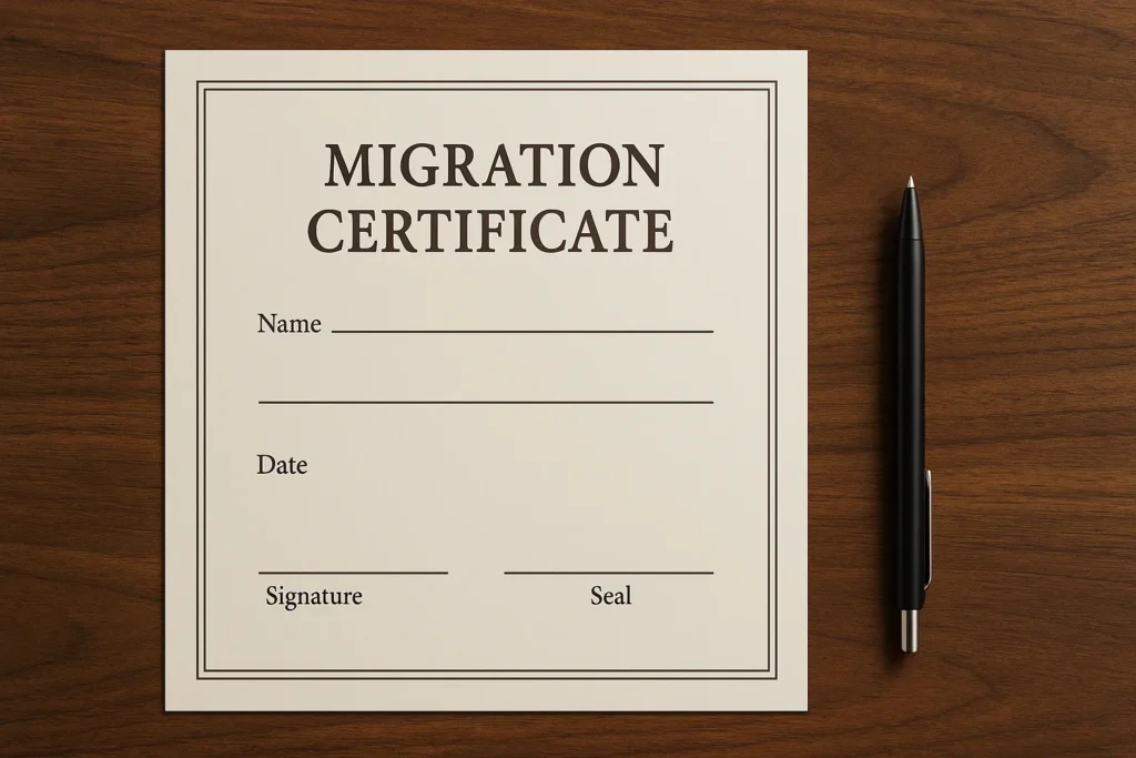 What is Migration Certificate