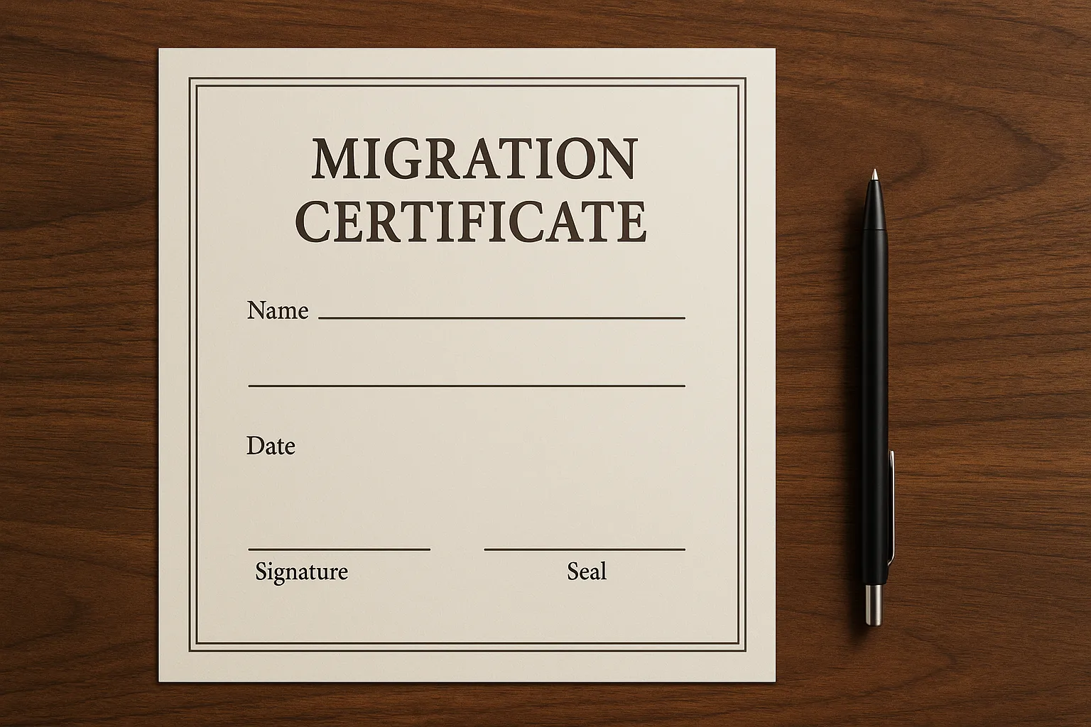 What is Migration Certificate